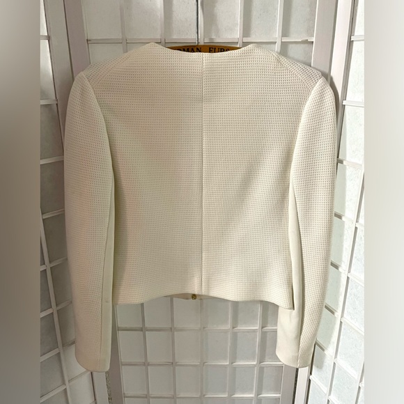 Size 2 Ted Baker cream blazer - Picture 4 of 5